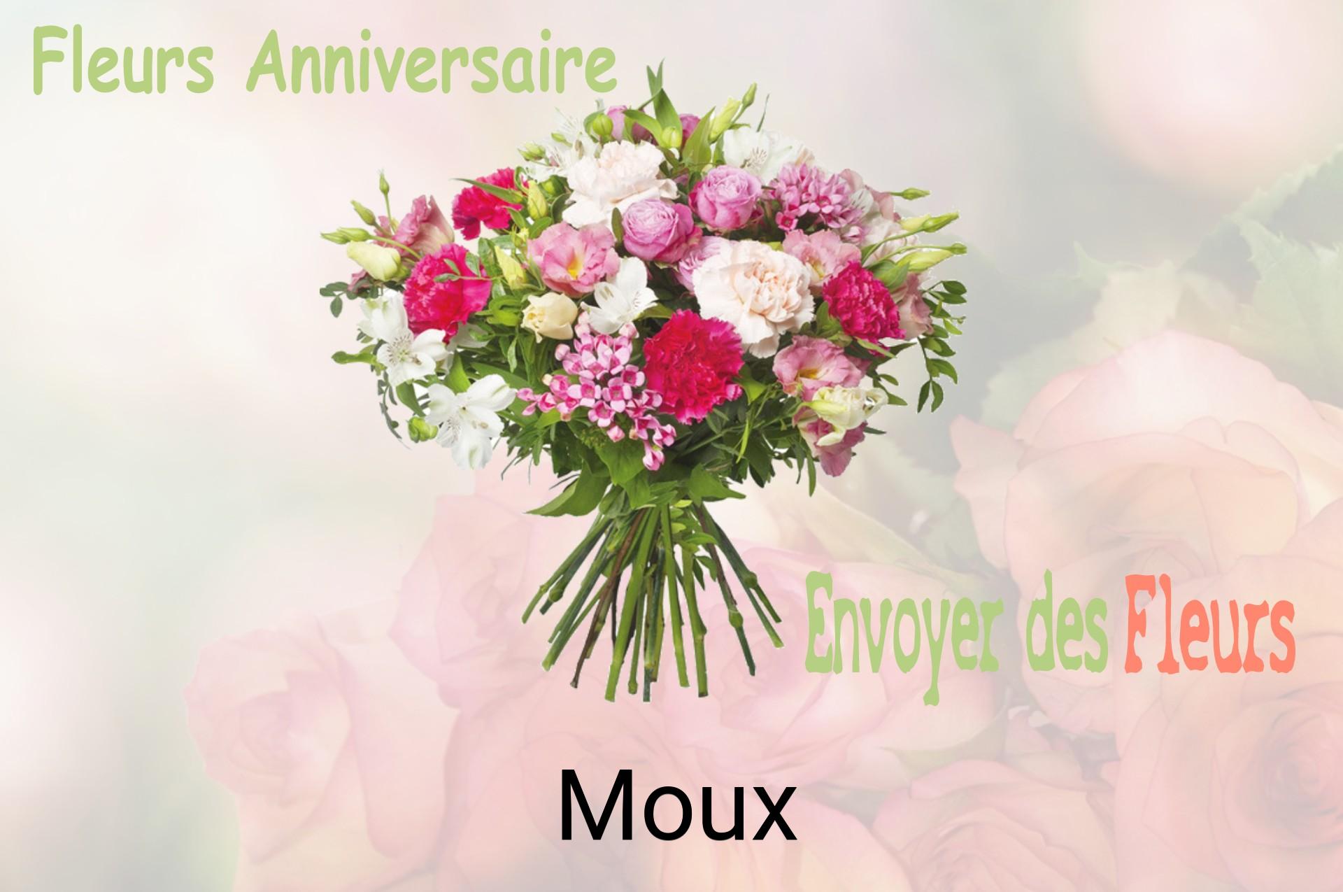 Bouquet de fleurs d’anniversaire livré à Moux